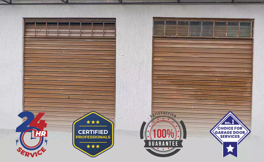 Residential Wood Roll Up Garage Doors in Maricopa, AZ