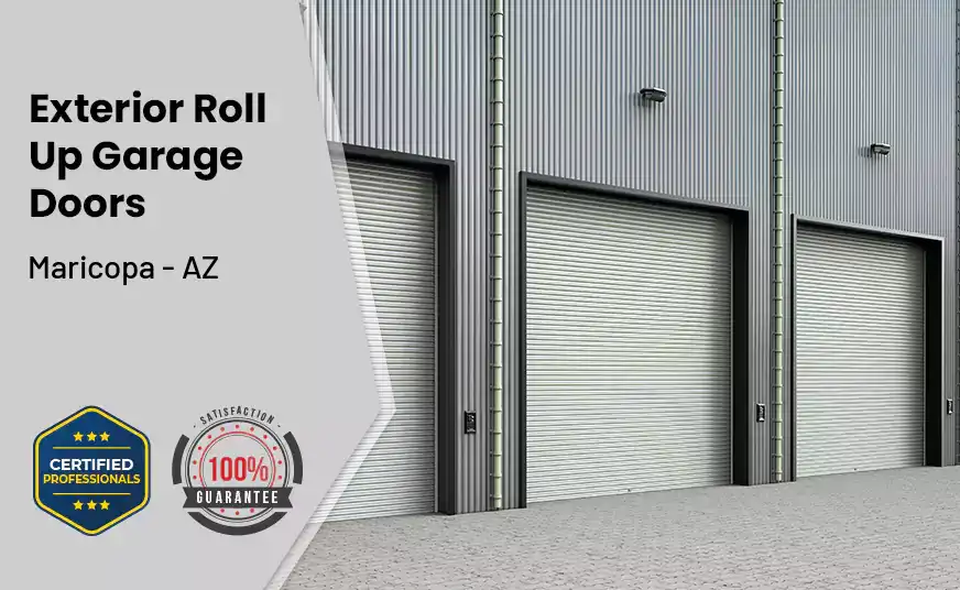 Exterior Roll Up Garage Doors Maricopa - AZ 