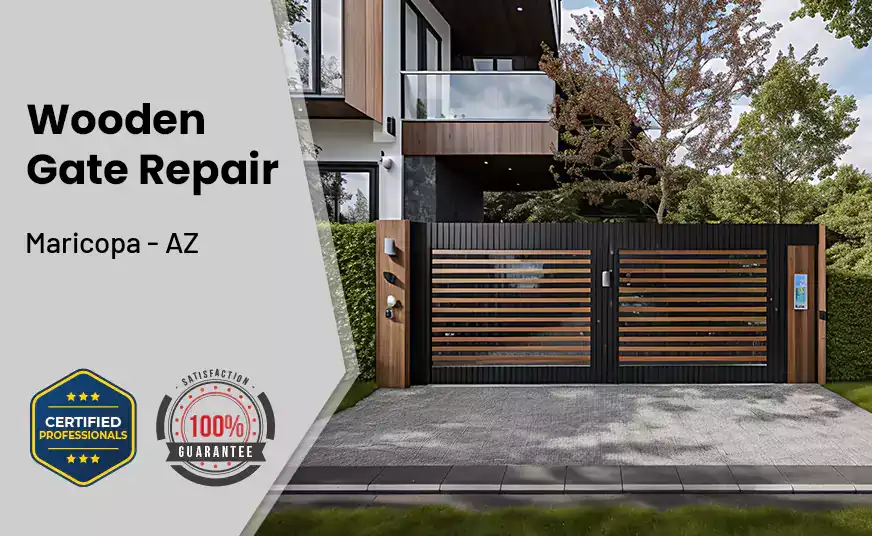 Wooden Gate Repair Maricopa - AZ 